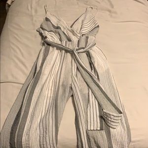 Stripe jumpsuit